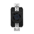 Product Image of Arrow Hart Color Coded Locking Receptacle, #14-8 Awg 20A, Y 120/208 V, L18-20, 4-Pole, 4-Wire, AHCL1820R
