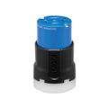 Product Image of Arrow Hart Color Coded Locking Connector, #14-8 Awg 30A, Y 120/208 V, 4-Pole, 5-Wire, AHCL2130C