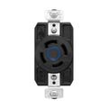 Product Image of Arrow Hart Color Coded Locking Receptacle, #14-8 Awg 30A, Y 120/208V, 4-Pole, 4-Wire, 3 Phase, AHCL3430R