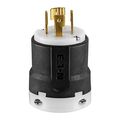 Product Image of Locking Plug, #16-8 Awg, 30A, 240/415V, Back Wiring, Ultra Grip, L26-30, 4-Pole, Five-Wire, AHL2630P