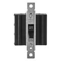 Product Image of Manual Motor Controller, Switch Only, #14-8 Awg 40A, Panel, 600V, Black, Open, 2-Pole, AHMC240C