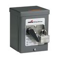 Product Image of Manual Motor Controller, #14-8 Awg 40A, Panel, 600V, Side Wired, Gray, Nema3R, 3-Pole, 3Ph, AHMC340C-3