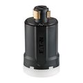 Product Image of Arrow Hart Locking Plug, #12-4 Awg, 20A, 30A, 600/250V, Brass, Ultra Grip, 3-Pole, 4-Wire, AHPL20415N