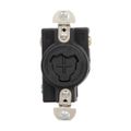 Product Image of Arrow Hart Receptacle, #10-14 Awg, 20A, 125V, Black, Three-Pole, Three-Wire, AHPL23000G