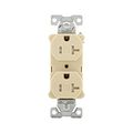 Product Image of Arrow Hart Industrial Duplex Receptacle, #14-10 Awg 20A 125V, Ivory, 5-20R, Duplex, AHTR5362V