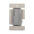 Product Image of Smart Dimmer, Flush Mounting, 120V, Gray Magnetic Low Voltage, 1-Pole, Multi-Location, 1000W, AIM10-GY