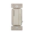 Product Image of Smart Dimmer, 7-Step Led Light Level Display, 120V, Light Almond, Fan, 1-Pole, 1-Phase, ARD-LA