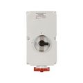 Product Image of Arrow Hart Mechanical Interlock, Non-Fusible, 100A, 480V, Red & Gray, 2-Pole 3-Wire, CD3100MI7W