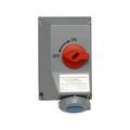 Product Image of Arrow Hart Mechanical Interlock, Non-Fusible, 30A, 250V, 3-Pole, 4-Wire, Female, 10 Hp, 3-Phase, CD430MI9W