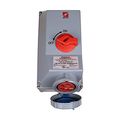 Product Image of Arrow Hart Mechanical Interlock, Fusible, 60A, Y 120/208V, 4-Pole, 5-Wire, Female, 7.5/15 Hp 3Ph, CD560MIF9W