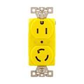 Product Image of Corrosion Resistant Locking Straight Blade Receptacle, #14-10Awg 15A, 125V, L5-15 2-Pole 3-Wire, CR5792