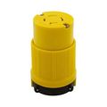 Product Image of Corrosion Resistant Locking Connector, #14-10 Awg 20A, 250V, Safety Grip, L15-20 3-Pole 4-Wire, CRL1520C