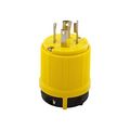 Product Image of Corrosion Resistant Locking Plug, #14-10Awg 20A, 250V, SafetyGrip, L15-20 3-Pole 4-Wire, CRL1520P