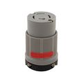 Product Image of Corrosion Resistant Locking Plug, #14-8 Awg 30A, 480V, Safety Grip, L16-30 3-Pole 4-Wire, CRL1630P