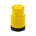 Product Image of Corrosion Resistant Locking Connector, #14-10 Awg 30A, 125V, Safety Grip, L5-30, 2-Pole 3-Wire, CRL530C
