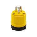 Product Image of Corrosion Resistant Locking Plug, #14-10 Awg 20A, 250V, SafetyGrip, L6-20, 2-Pole 3-Wire, CRL620P