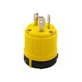 Product Image of Corrosion Resistant Locking Plug, #14-10 Awg 30A, 250V, SafetyGrip, L6-30, 2-Pole 3-Wire, CRL630P