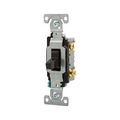 Product Image of Commercial Toggle Switch, #14-10 Awg 15A 120/277V, Black, Load Type: Motor Control, Fan, 1-Pole, CS115BK