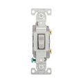 Product Image of Commercial Toggle Switch, #14-10 Awg 15A 120/277V, Gray, Load Type: Motor Control, Fan, 1-Pole, CS115GY