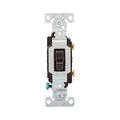 Product Image of Commercial Toggle Switch, #14-10 Awg 20A, 120/277V, Brown, Load Type: Motor Control, Fan, 1-Pole, CS120B
