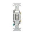 Product Image of Commercial Toggle Switch, #14-10 Awg 20A, 120/277V, Gray, Load Type: Motor Control, Fan, 1-Pole, CS120GY