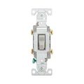 Product Image of Commercial Toggle Switch, #14-10 Awg 15A, 120/277V, Gray, Load Type: Motor Control, Fan, 2-Pole, CS215GY