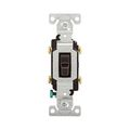 Product Image of Commercial Toggle Switch, #14-10 Awg 20A, 120/277V, Brown, Load Type: Motor Control, Fan, 2-Pole, CS220B