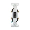 Product Image of Commercial Toggle Switch, #14-10 Awg 20A, 120/277V, Black, Load Type: Motor Control, Fan, 2-Pole, CS220BK