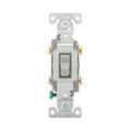 Product Image of Commercial Toggle Switch, #14-10 Awg 20A, 120/277V, Gray, Load Type Motor Control, Fan, 2-Pole, CS220GY