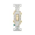 Product Image of Commercial Toggle Switch, #14-10 Awg 20A, 120/277V, Ivory, Load Type: Motor Control, Fan, 2-Pole, CS220V
