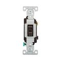 Product Image of Commercial Grade Toggle Switch, #14-10 Awg, 20A, 120/277V, Side Wire, Screw, Brown, 3-Way, CS320B