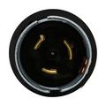 Product Image of Locking Plug, #10-6Awg, 50A, 125V, Back Wiring, Black, Red, 2-Pole, 3-Wire, 0.44 To 1.06 In, CS6361EX