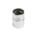 Product Image of Locking Plug, #10-6Awg, 50A, 125/250V, Back Wiring, Steel,Armored, 3-Pole, 4-Wire, Steel, CS6365