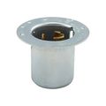 Product Image of Arrow Hart California Standard Locking Flanged Inlet, #10-6Awg, 50A, 125V, Steel, 2-Pole 3-Wire, CS6377