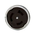 Product Image of Locking Connector, #10-6Awg, 50A, 250V, Steel,Armored, 2-Pole, 3-Wire, Steel, 0.68 To 1.13", CS8264