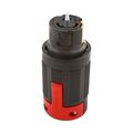 Product Image of Locking Connector, #10-6Awg, 50A, 250V, Black, Red, 3-Pole, 4-Wire, 0.44 To 1.06 In, CS8364EX