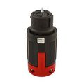 Product Image of Locking Connector, #10-6Awg, 50A, 480V, Black, Red, 2-Pole, 3-Wire, 0.44 To 1.06 In, CS8464EX