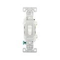 Product Image of Commercial Toggle Switch, #14-10 Awg 20A, 120/277V, Load Type: Motor Control, Fan, 1-Pole, Pvc, CSB120W