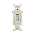 Product Image of Commercial Toggle Switch, #14-10 Awg 15A, 120/277V, Gray, Load Type: Motor Control, Fan, 2-Pole, CSB215GY