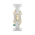 Product Image of Commercial Toggle Switch, #14-10 Awg 15A, 120/277V, Ivory, Load Type: Motor Control, Fan, 2-Pole, CSB215V