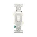 Product Image of Commercial Toggle Switch, #14-10 Awg 20A, 120/277V, Load Type: Motor Control, Fan, 2-Pole, CSB220W