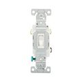 Product Image of Toggle Switch, #14-10 Awg, 15A, Commercial, Wall, 120/277V, Back & Side, Screw, Brown, 3-Way, CSB315STW-SP