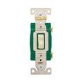 Product Image of Commercial Grade Toggle Switch, #14-10 Awg, 20A, 120/277V, Back & Side Wire, Screw, Ivory, 3-Way, CSB320LA