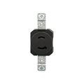 Product Image of Safety Grip Locking Receptacle, #14-8 Awg, 15A, 125V, Black, Single, L1-15, 2-Pole, 2-Wire, CWL115R