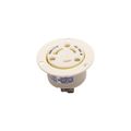 Product Image of Auto Grip Locking Flanged Outlet, #14-8 Awg, 30A, 600V, L13-30, 3-Pole, 3-Wire, CWL1330FO