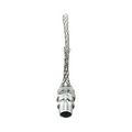 Product Image of Strain Relief Deluxe Cord Grip, Straight, 0.38-0.50" Cord Dia. 1/2" Fitting, Male Mesh Body, DC100375