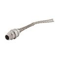 Product Image of Support Cord Grip, Straight, 0.50-0.63" Cord Dia., 1/2" Fitting, Male Mesh Body, Npt Thread, DC100500