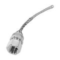 Product Image of Strain Relief Deluxe Cord Grip, Straight, 0.63-0.75" Cord Dia. 1" Fitting, Female Mesh Body, DC300625-F