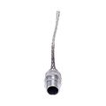 Product Image of Strain Relief Deluxe Cord Grip, Straight, 0.63-0.75" Cord Dia. 1" Fitting, Male Mesh Body, DC300625