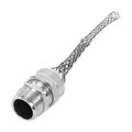 Product Image of Strain Relief Deluxe Cord Grip, Straight, 0.75-0.88" Cord Dia. 1" Fitting, Male Mesh Body, DC300750